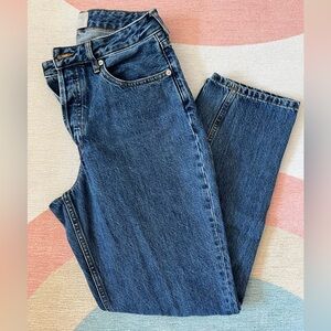 Everlane The Curvy 90s Cheeky Straight Jean Size 28/L28 Organic Cotton